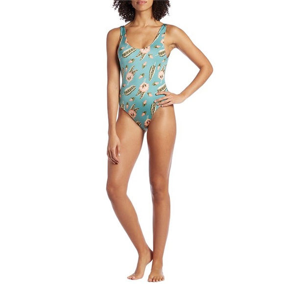 RVCA South swell tropical one piece swimsuit ! - Picture 2 of 4